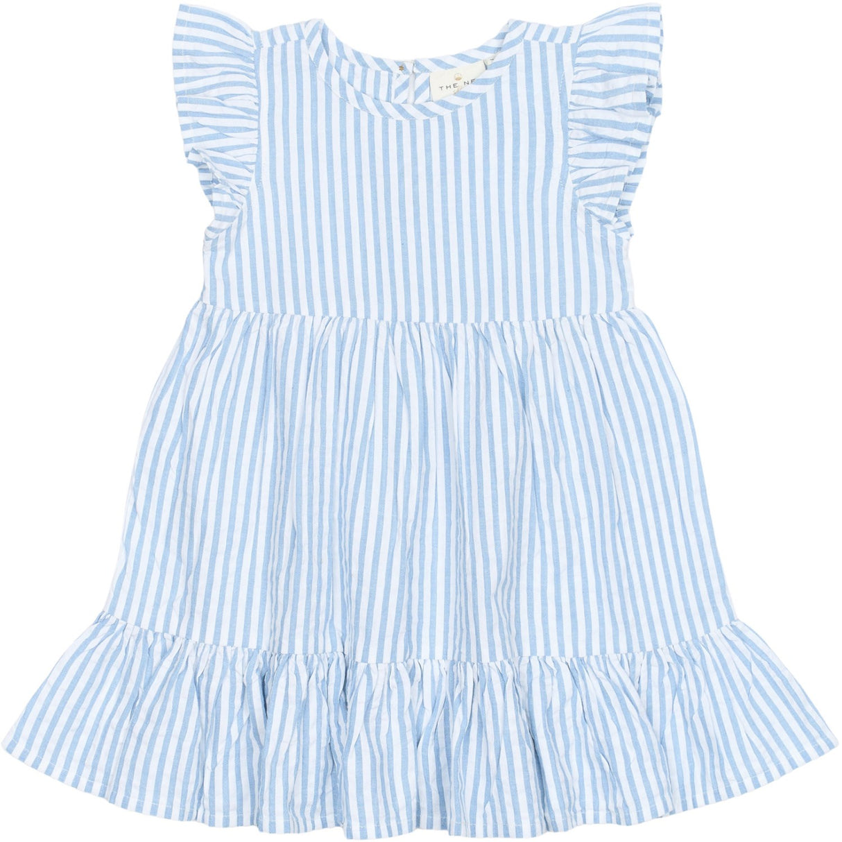THE NEW Siblings X Luksusbaby Blue Fog Striped Ojo Dress