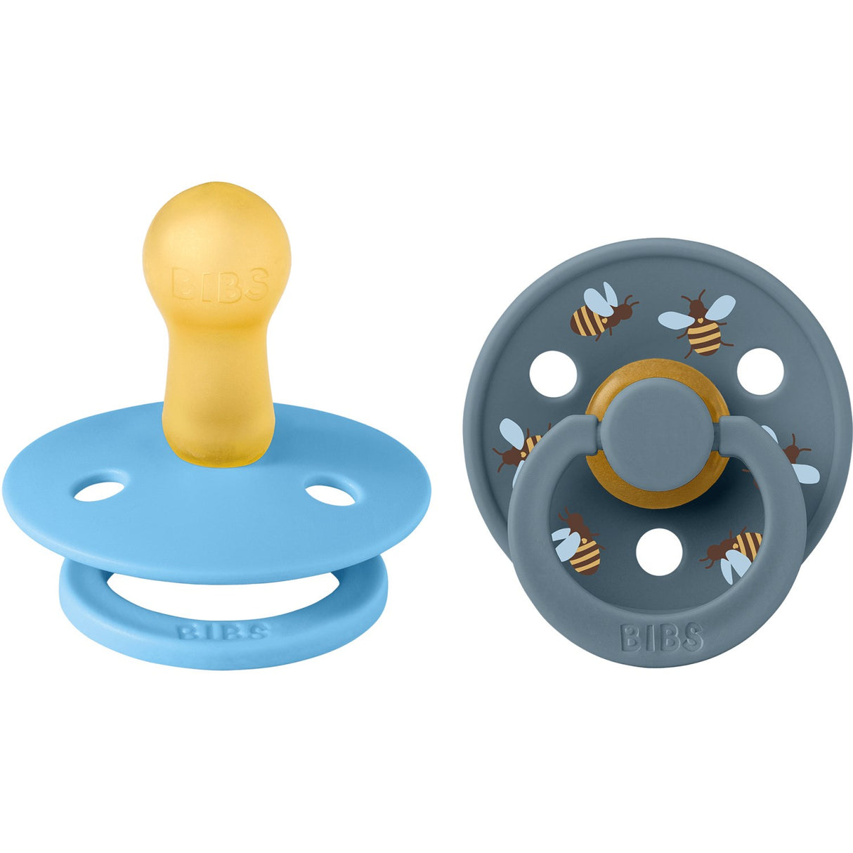 Bibs Breeze Mix Sut Studio Colour Bumblebee Latex 2-Pak