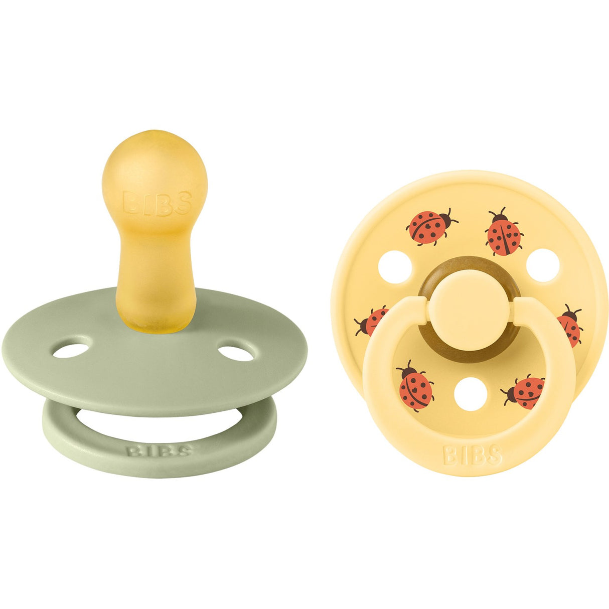 Bibs Sage Mix Sut Studio Colour Ladybug Latex 2-Pak