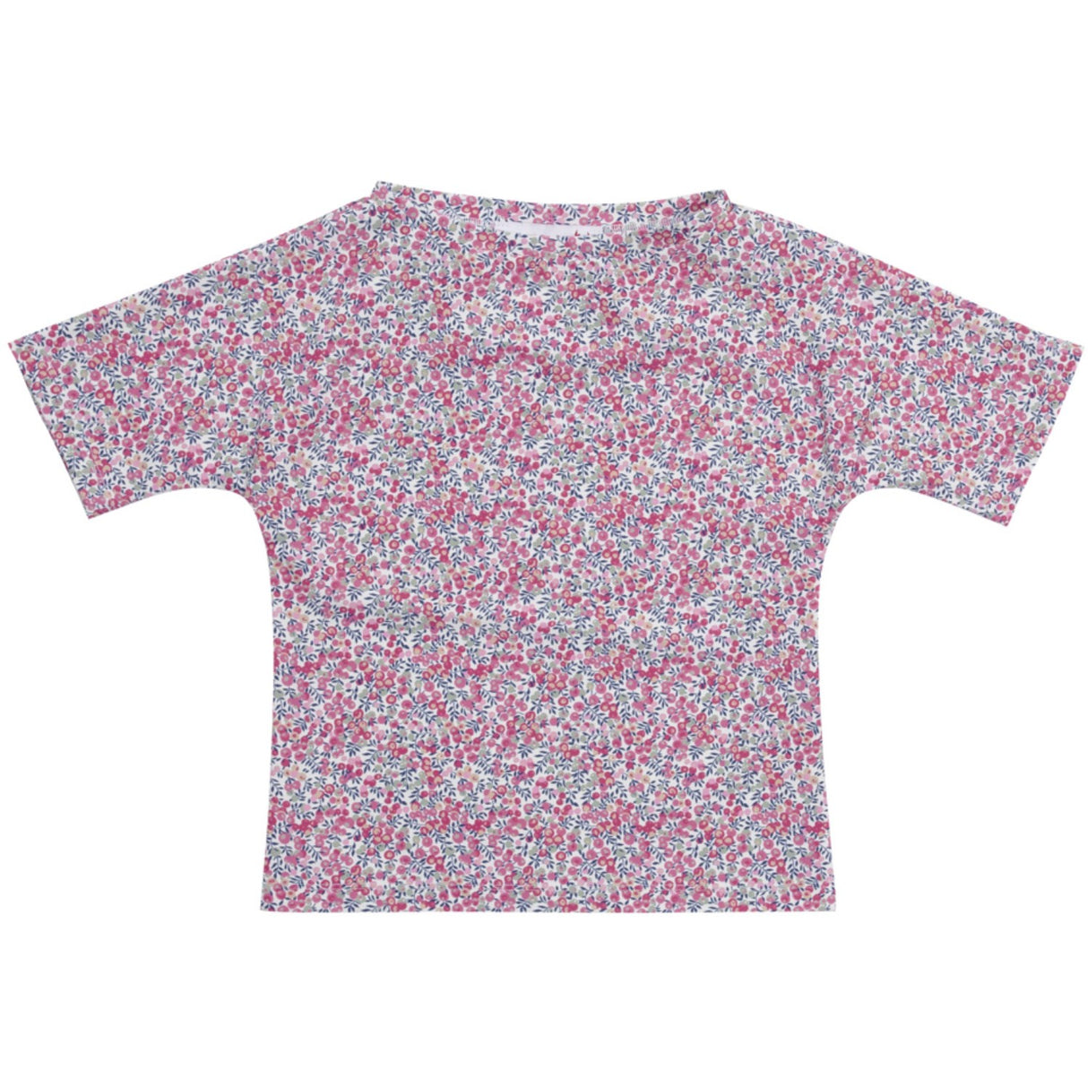 Petit Crabe Wiltshire Bud Luna Boatneck Uv-T-shirt S/S - Lavet af Liberty© Stof