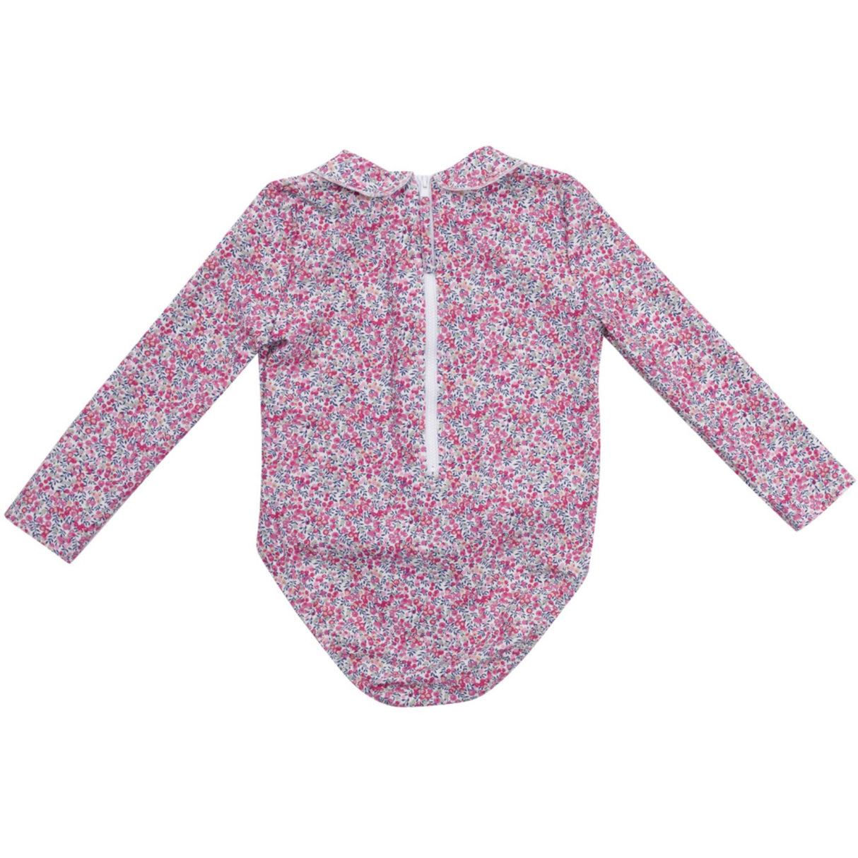 Petit Crabe Wiltshire Bud Peeter Pan Krave Badedragt L/S - Med Liberty© Stof