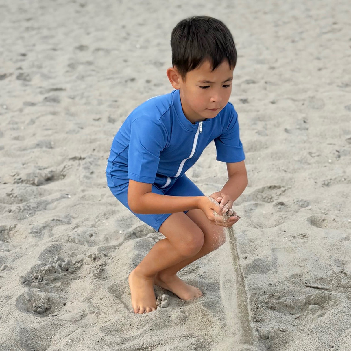 Petit Crabe Sapphire Noe Basic Badeheldragt S/S