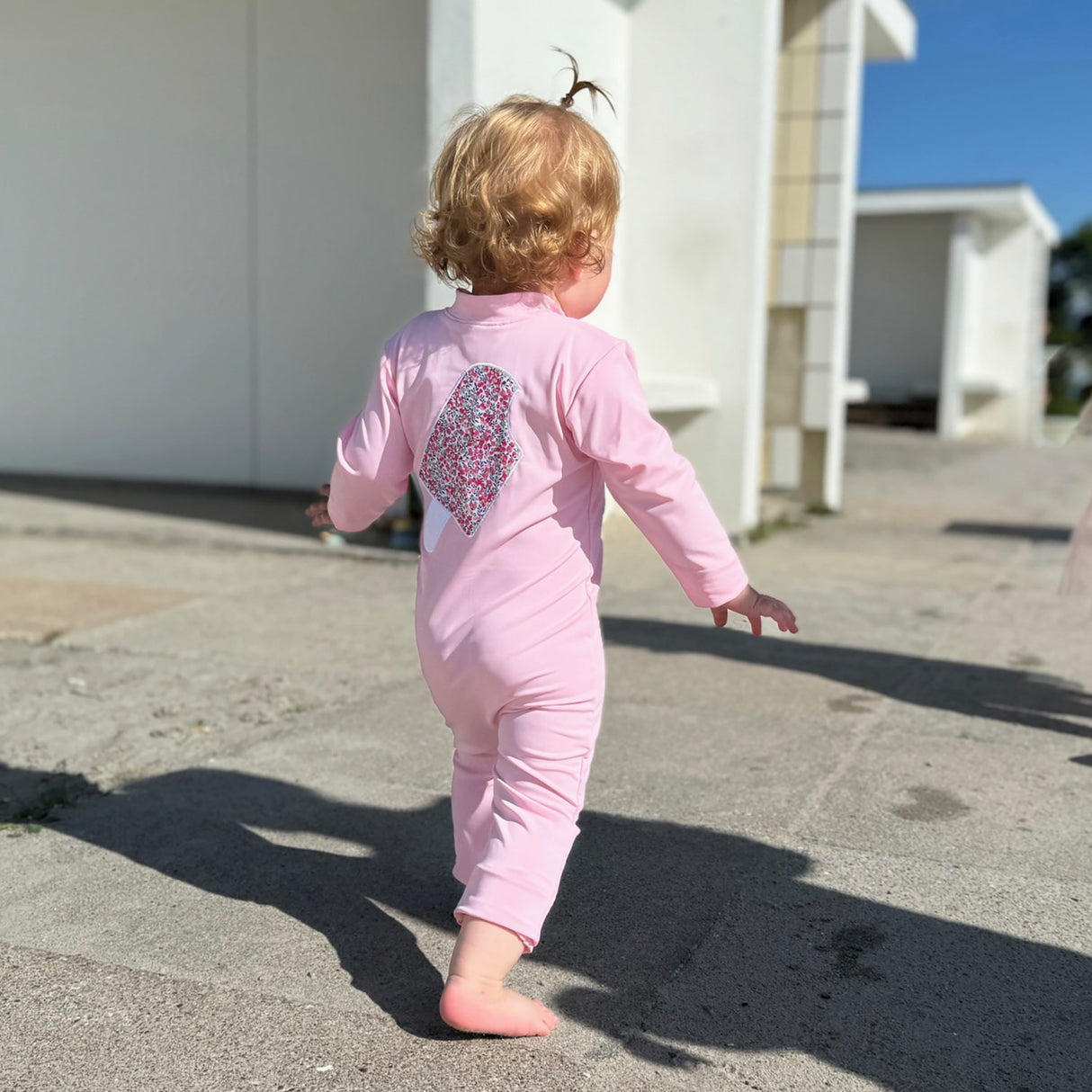 Petit Crabe Milkshake Lou Icecream Badeheldragt L/S