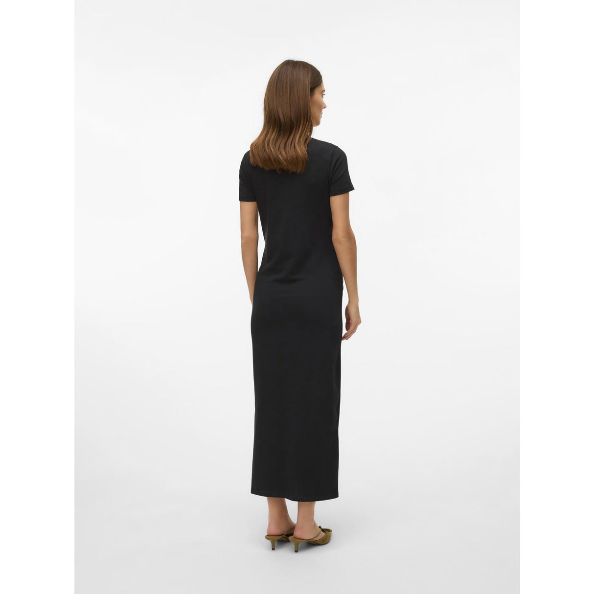 Mama;licious Black Mleva Ss Jrs Al Kjole Noos