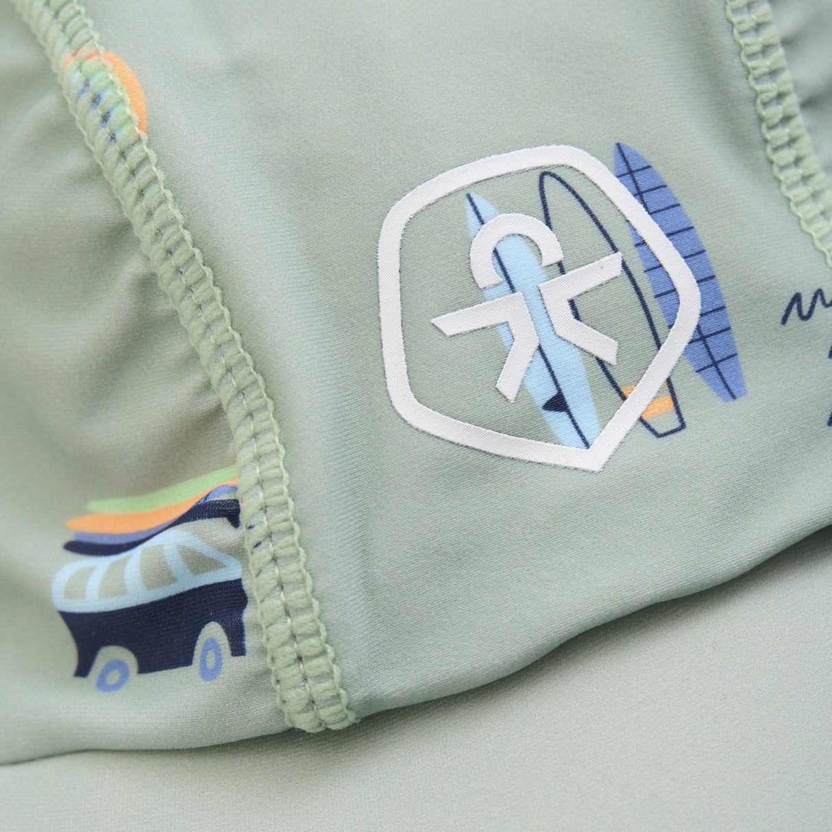 Color Kids Iceberg Green Solhat - AOP