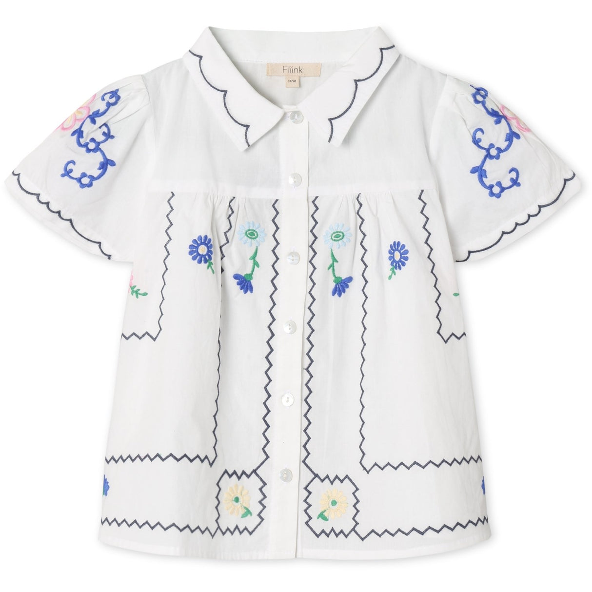 Fliink Cloud Dancer Hirse Bluse