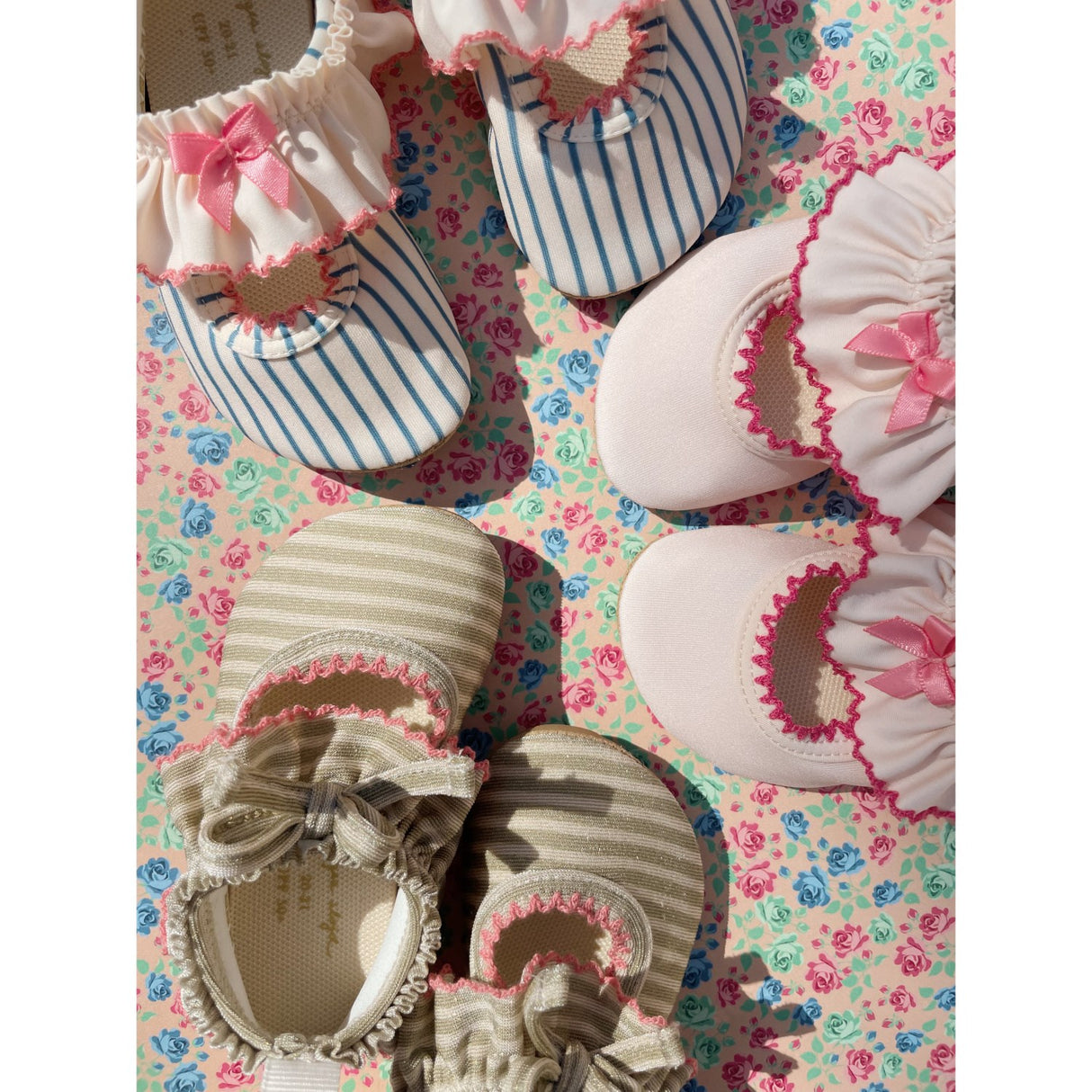 Konges Sløjd Soft Pink Kitty Flæse Badesko