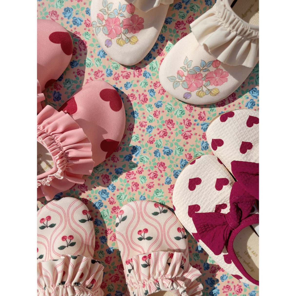 Konges Sløjd Amour Pink Merle Flæse Badesko