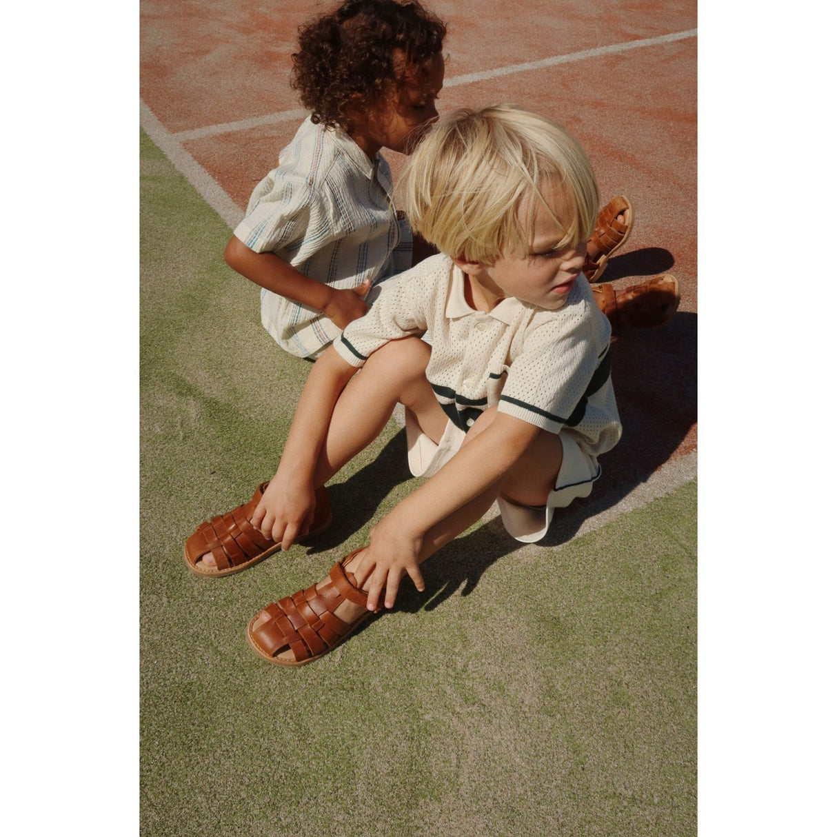 Konges Sløjd Pine Grove Hai Strik Skjorte GOTS