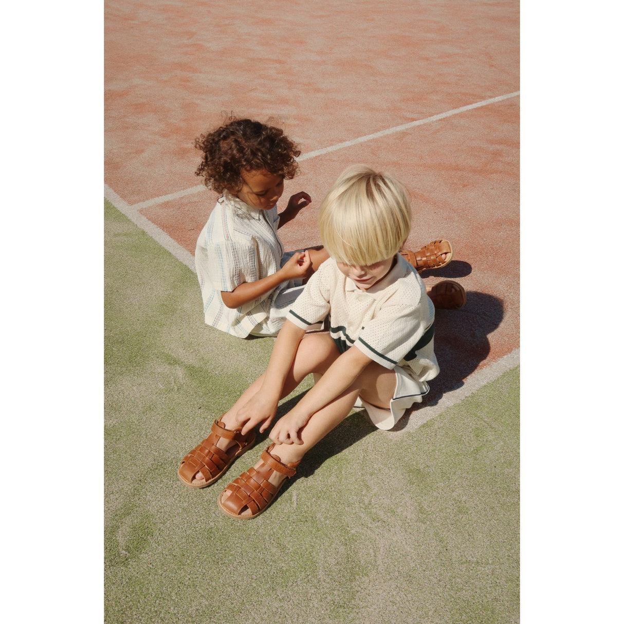 Konges Sløjd Pine Grove Hai Strik Skjorte GOTS