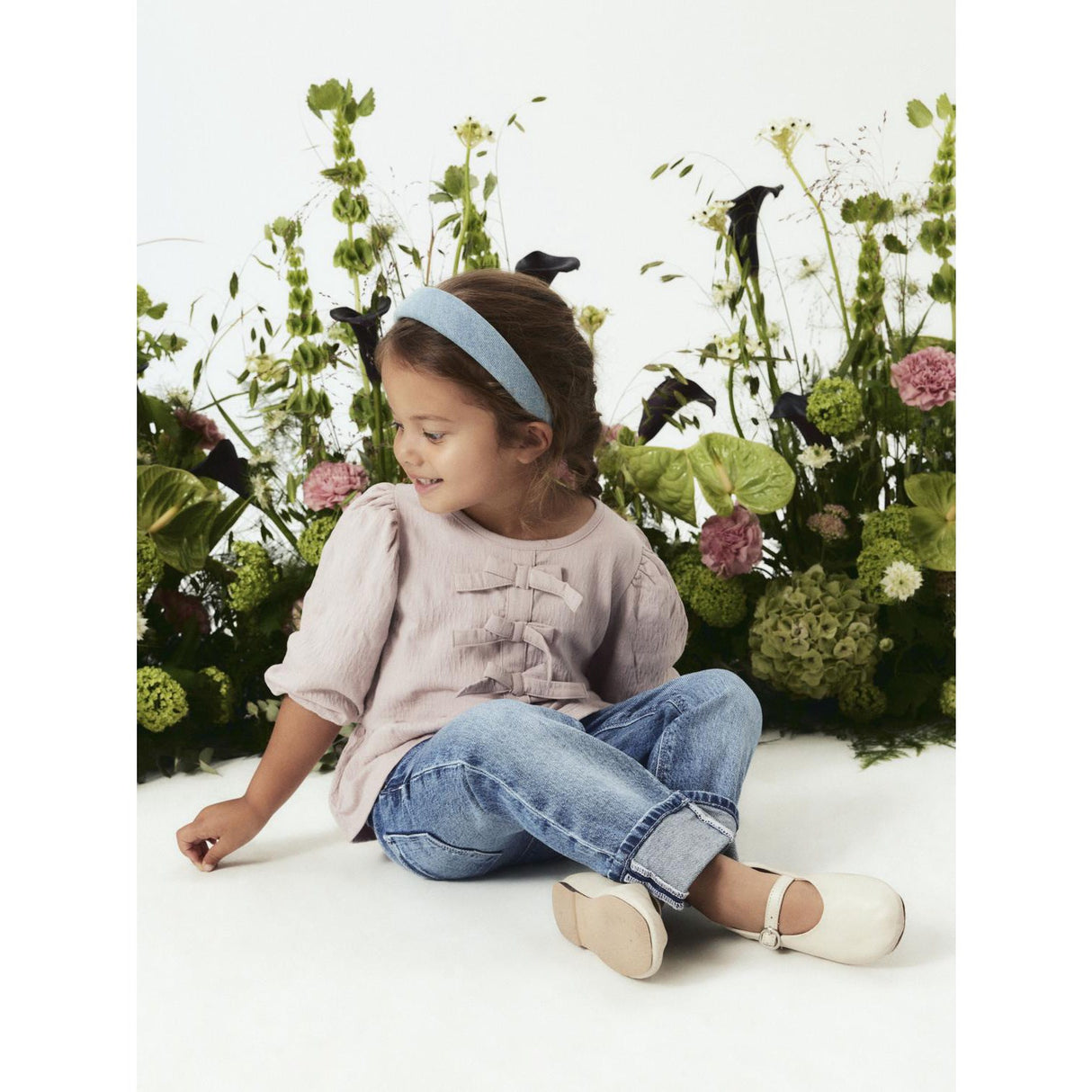 Name It Burnished Lilac Nmfkesia 3/4 Sleeve Top