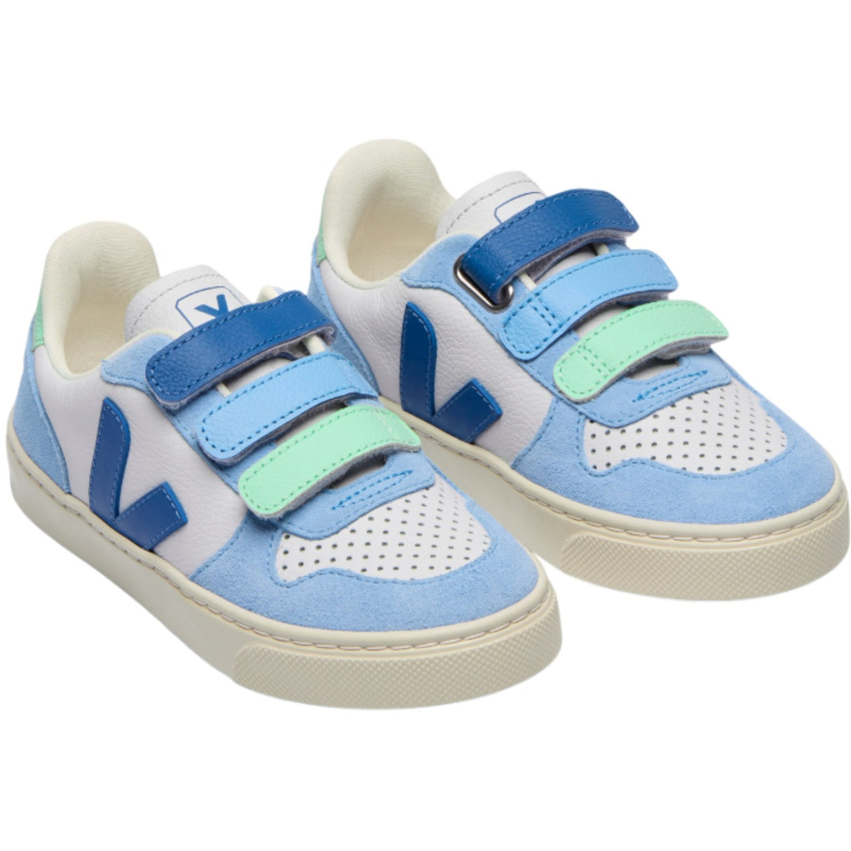 Veja Ice Multico Indigo Small V-10 Sneakers