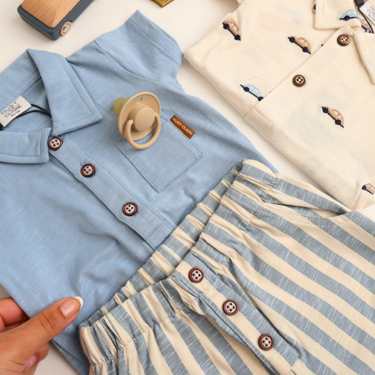 Hust & Claire Baby Blue Boye Body