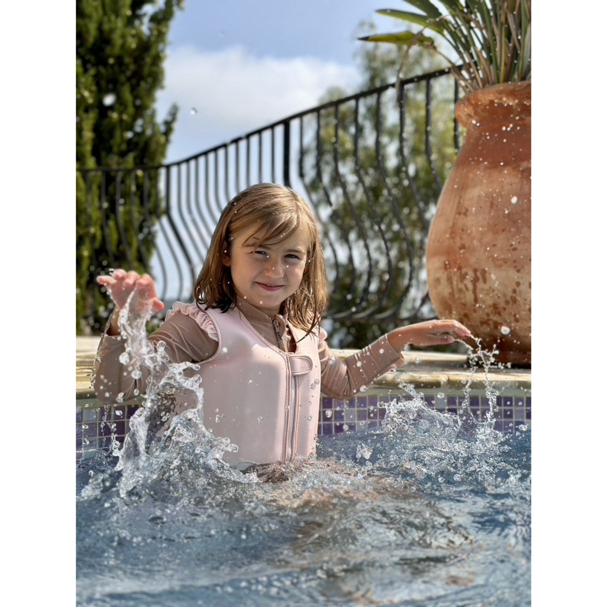 Vanilla COPENHAGEN English Rose Svømmevest Neo