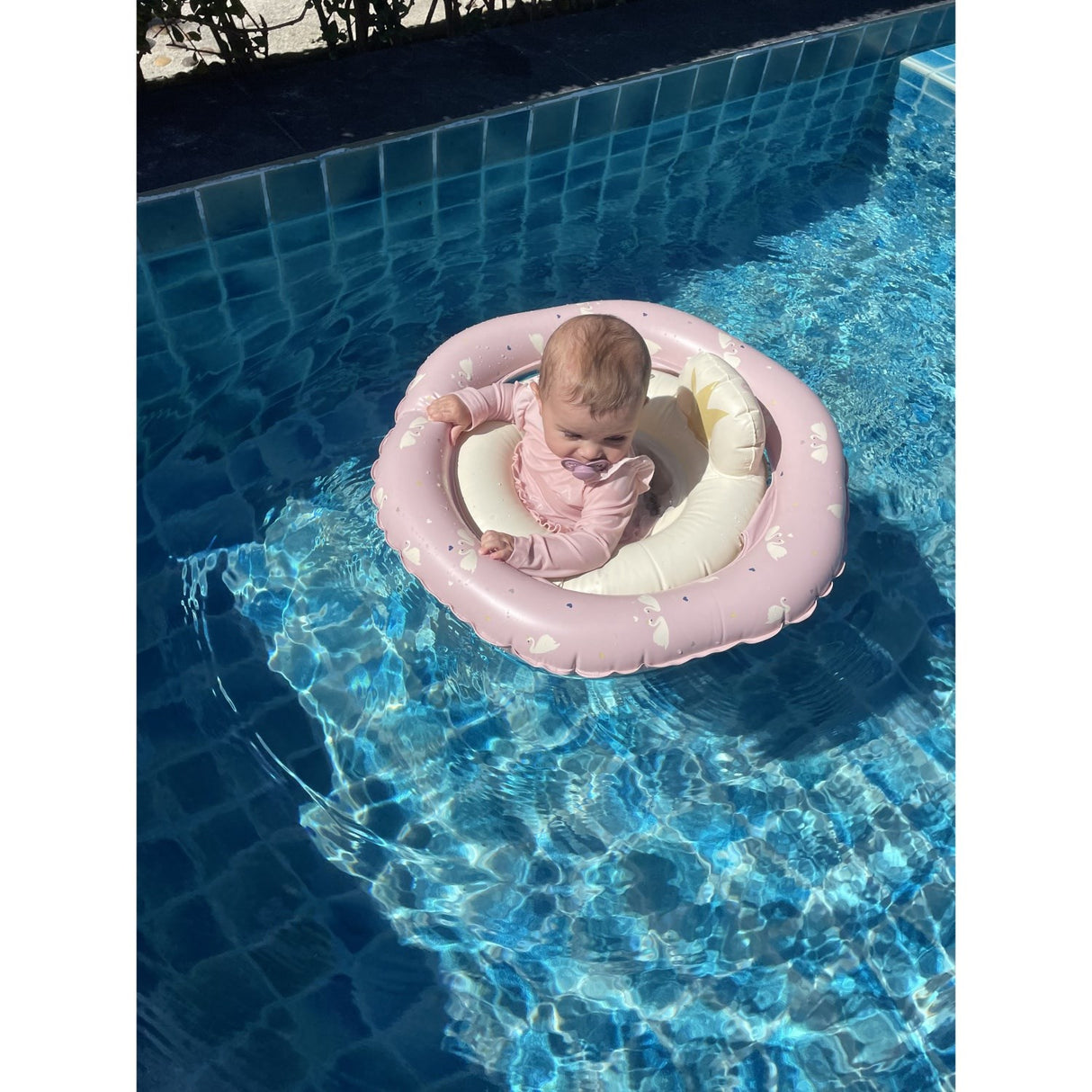 Vanilla COPENHAGEN Fern/Milk Froggy Baby Float