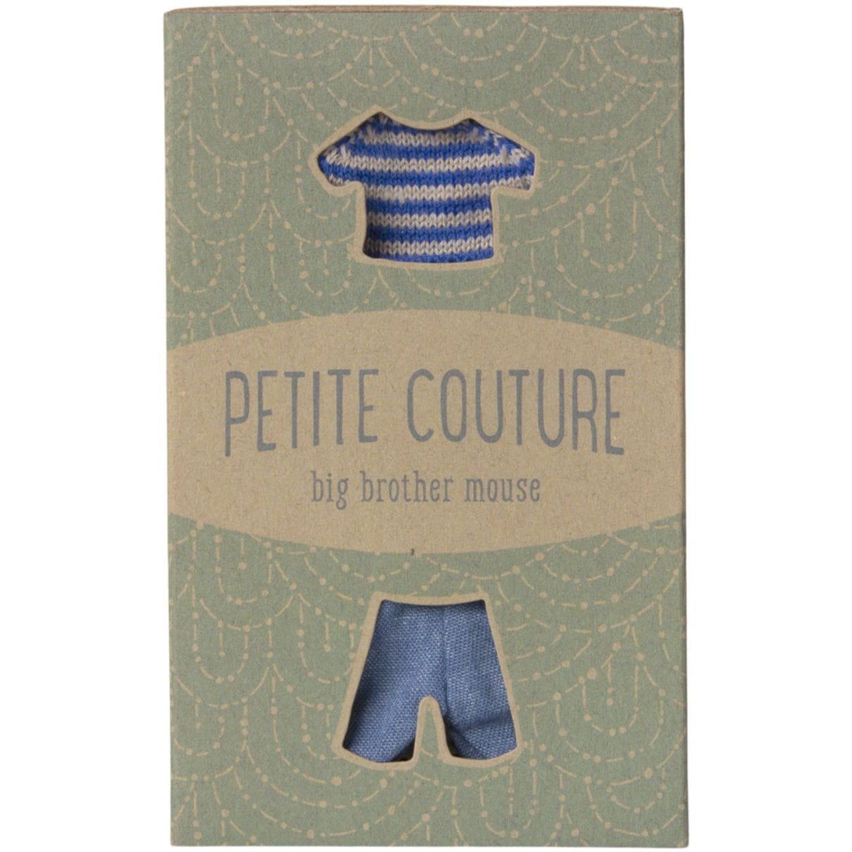 Maileg Strikket Sweater Og Bukser, Storebror Mus