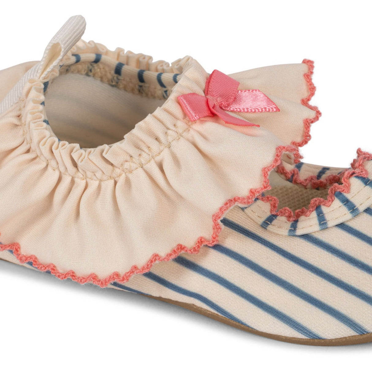 Konges Sløjd Blue Stripe Gina Flæse Badesko