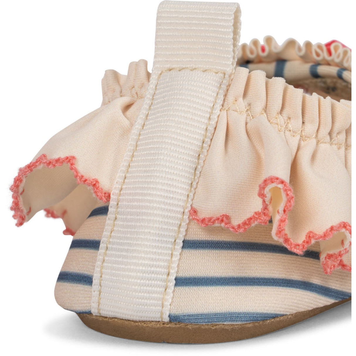Konges Sløjd Blue Stripe Gina Flæse Badesko