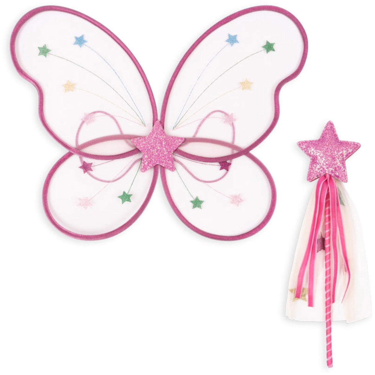 Konges Sløjd Evening Sand Fairy Rainbow Kostume