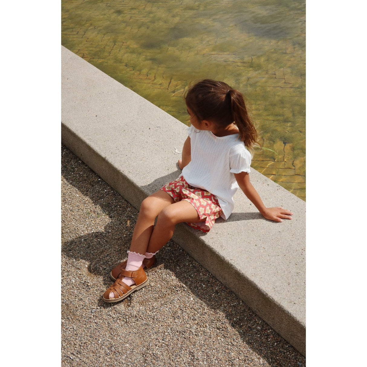 Konges Sløjd Snow White Mallou T-shirt GOTS