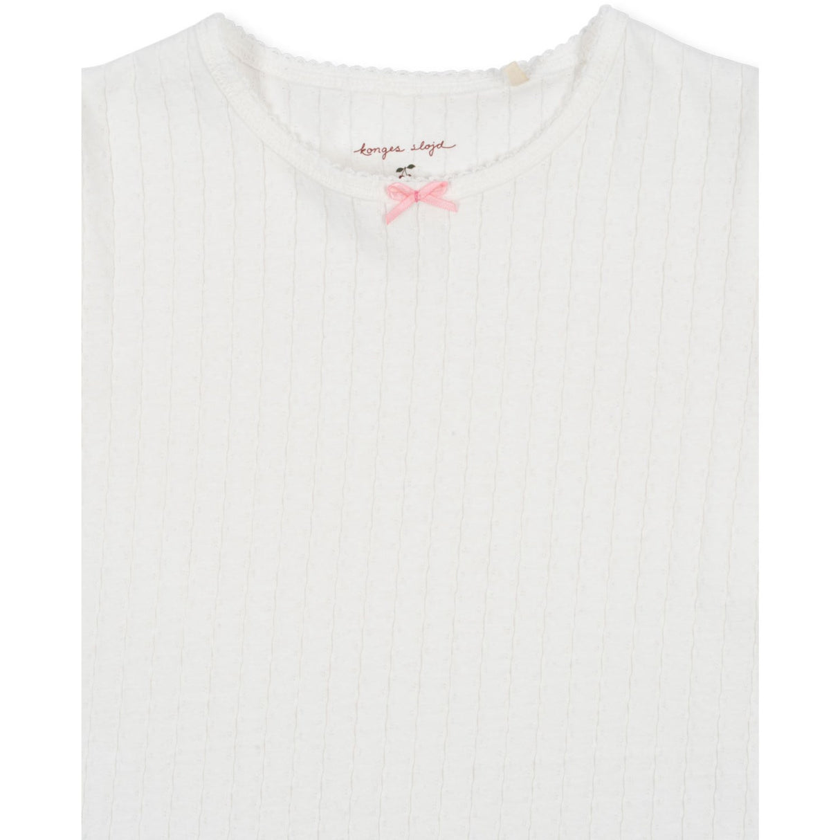 Konges Sløjd Snow White Mallou T-shirt GOTS