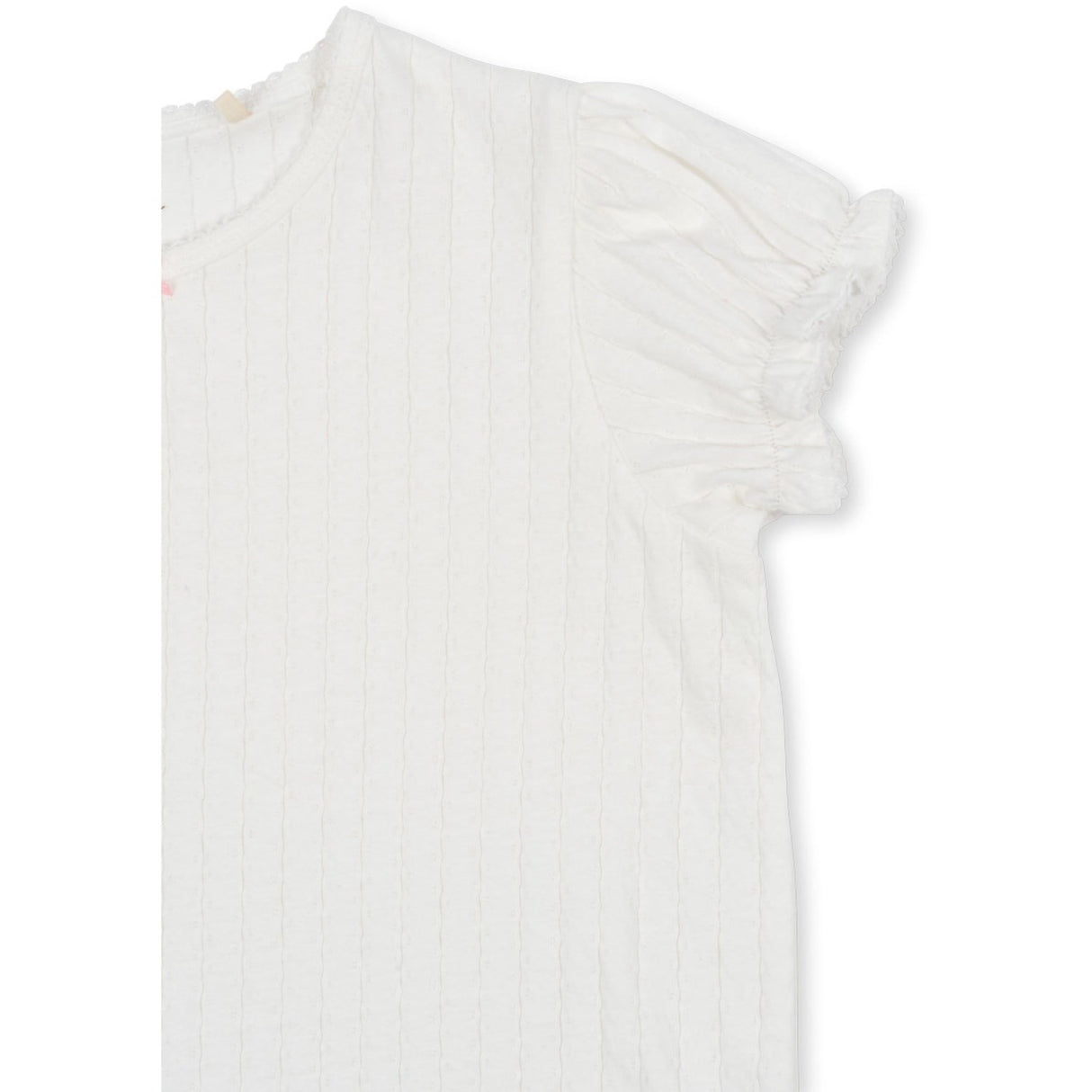 Konges Sløjd Snow White Mallou T-shirt GOTS