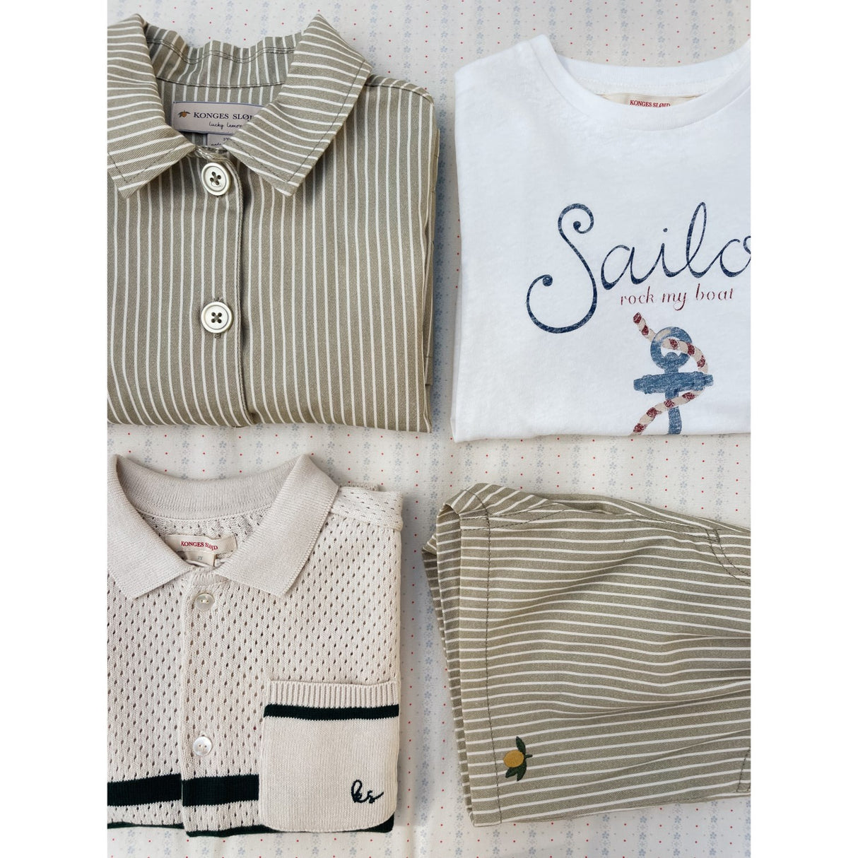 Konges Sløjd Off White/Sailor Era T-Shirt Ocs