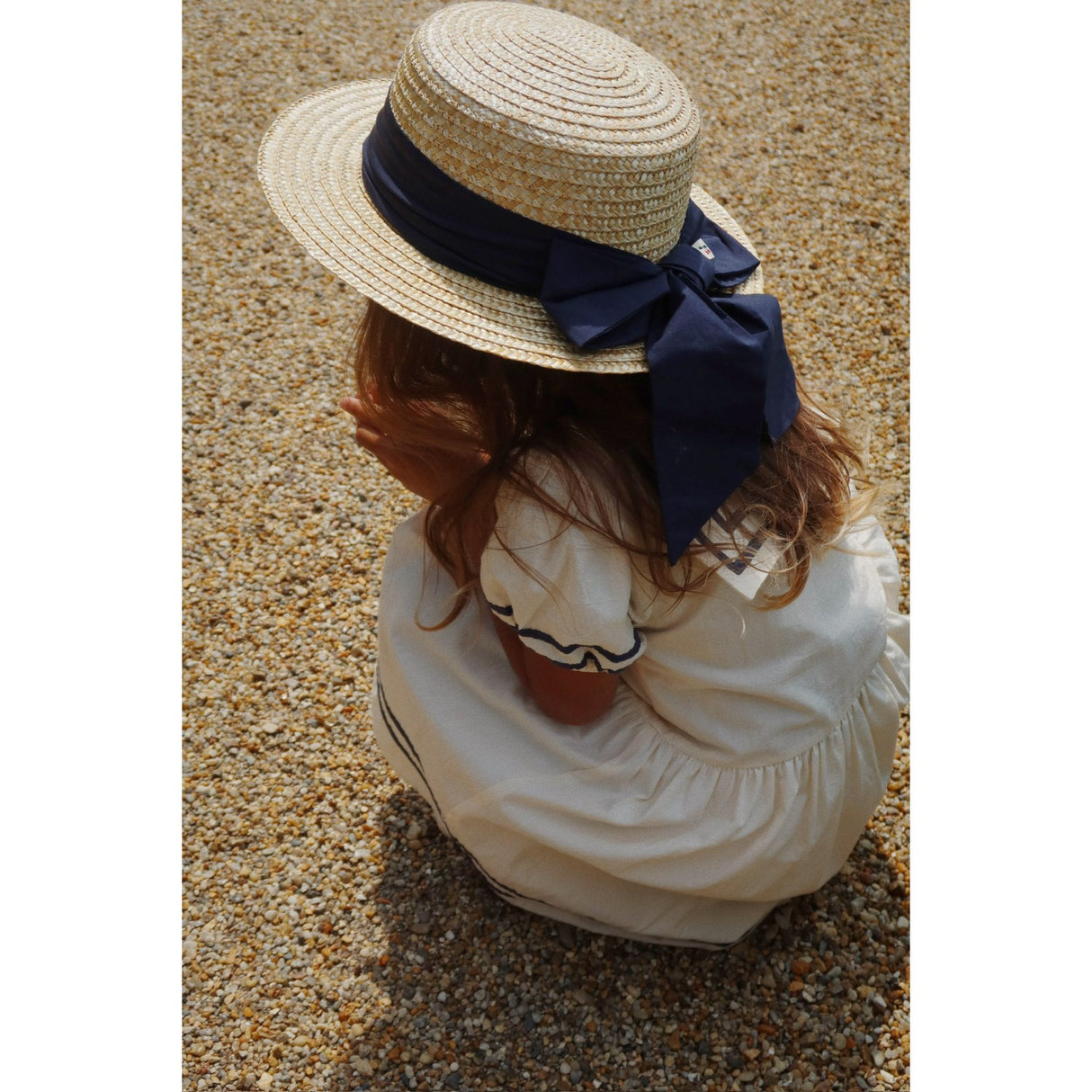 Konges Sløjd Optic White Allie Sailor Kjole Gots