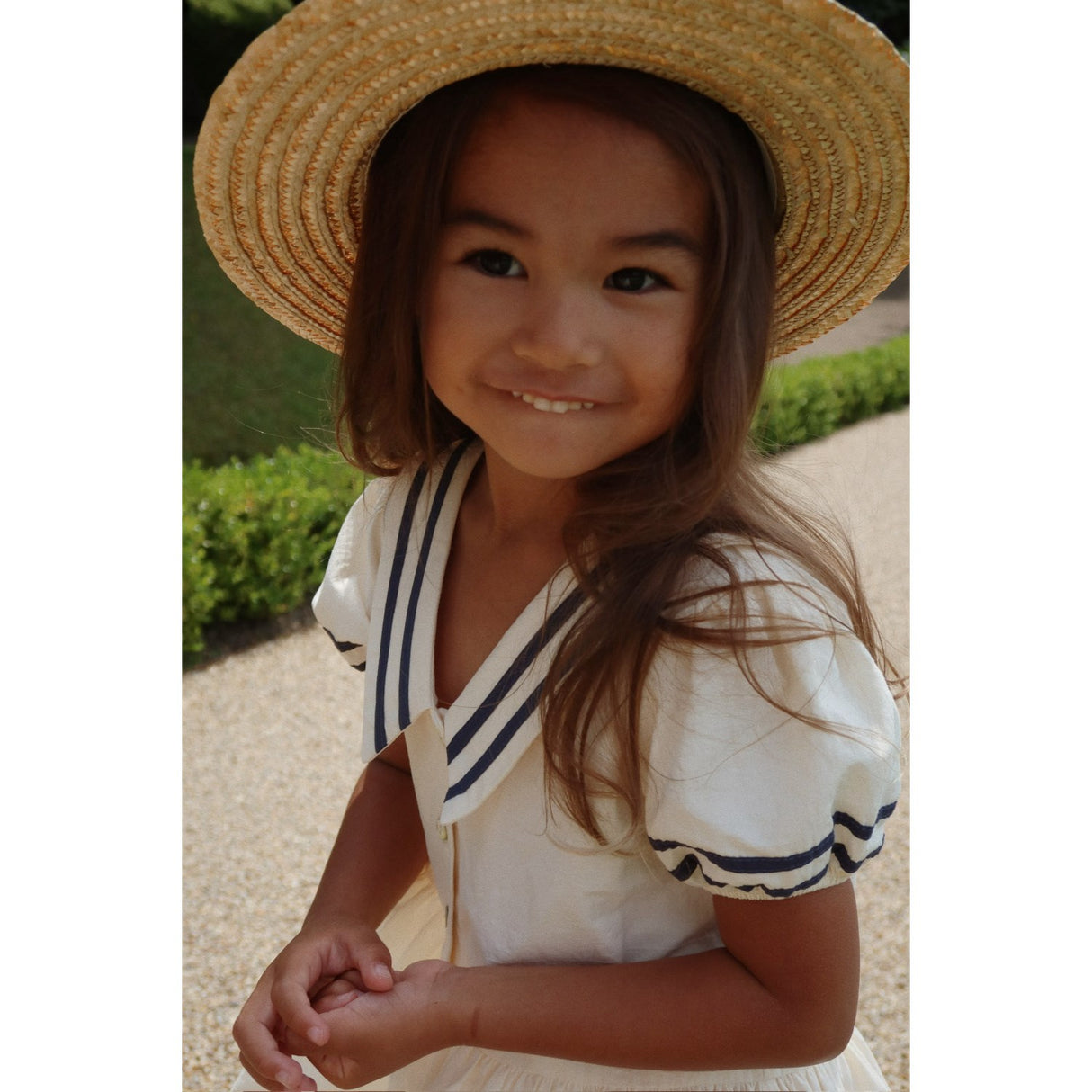 Konges Sløjd Optic White Allie Sailor Kjole Gots