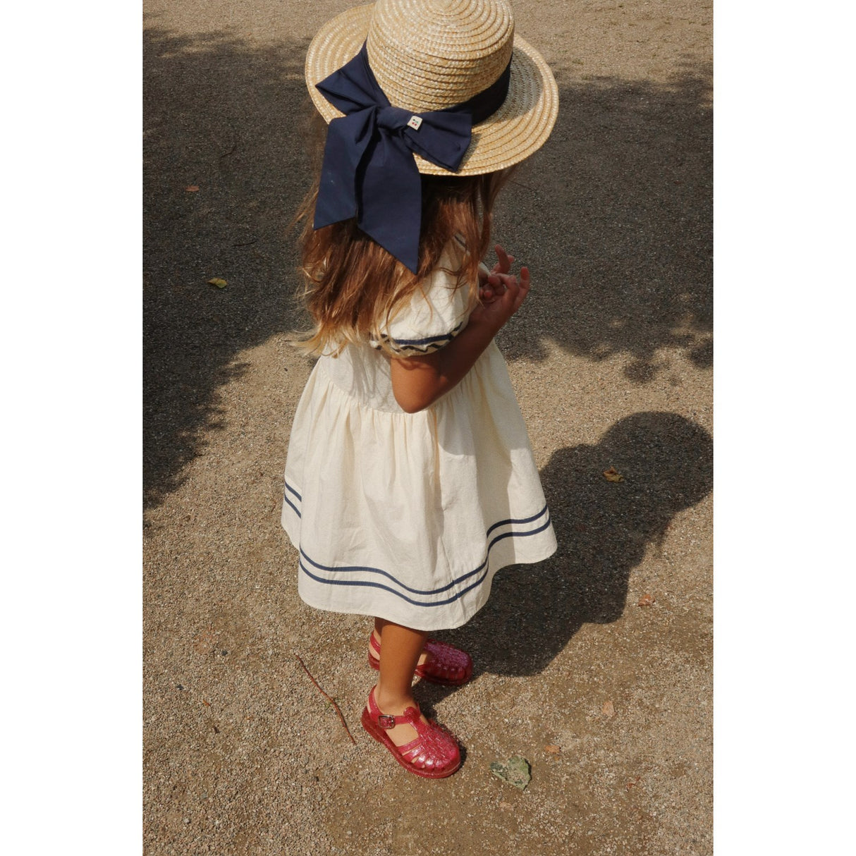 Konges Sløjd Optic White Allie Sailor Kjole Gots