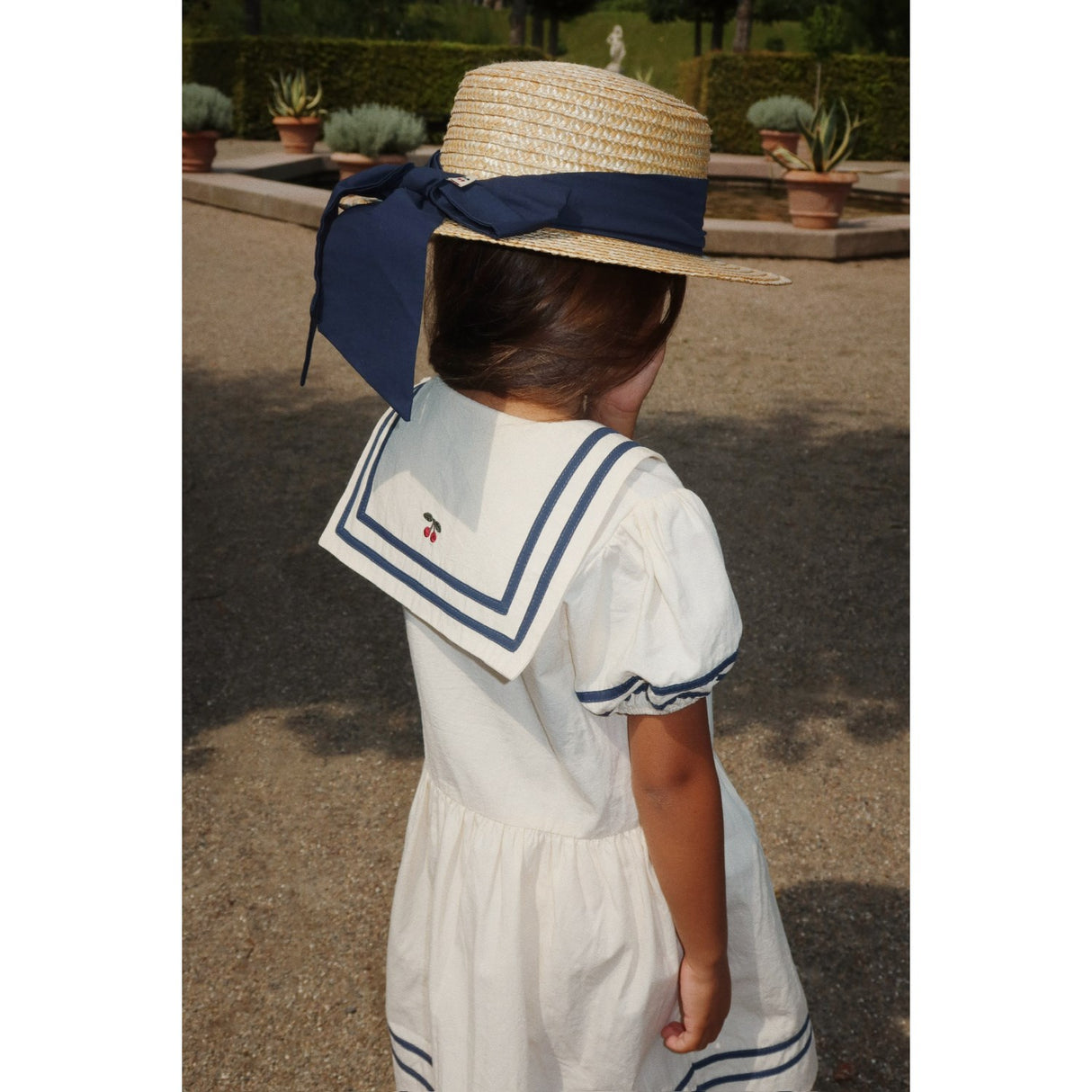 Konges Sløjd Optic White Allie Sailor Kjole Gots