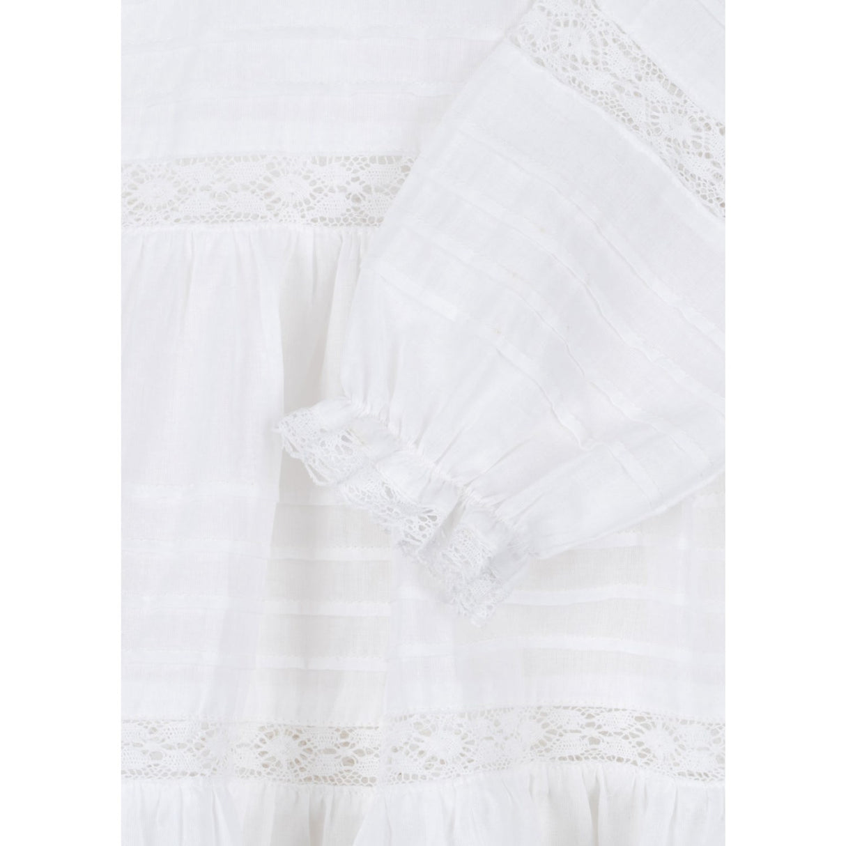 Konges Sløjd Optic White Orchid Kjole GOTS