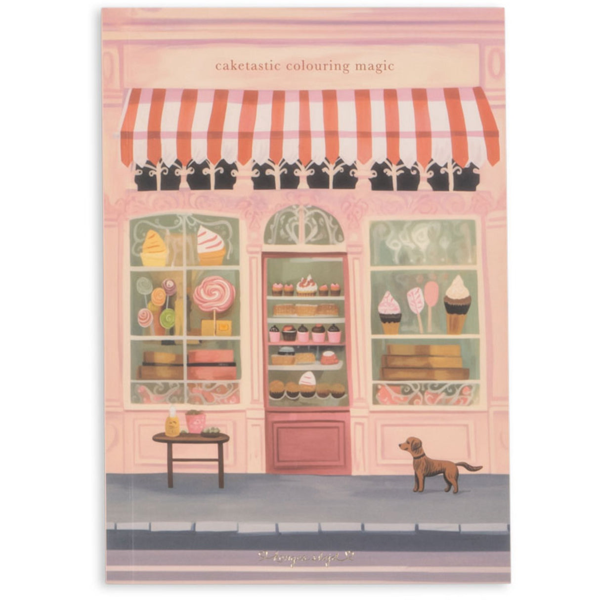 Konges Sløjd Pink Mini Malebog Fsc