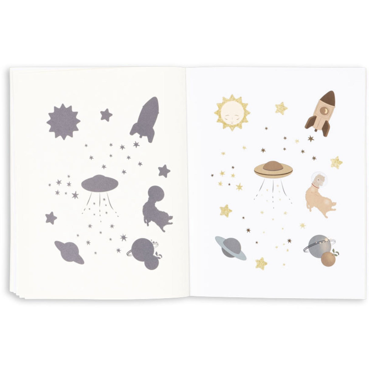 Konges Sløjd Multi Aktivitetsbog Med Farveblyanter