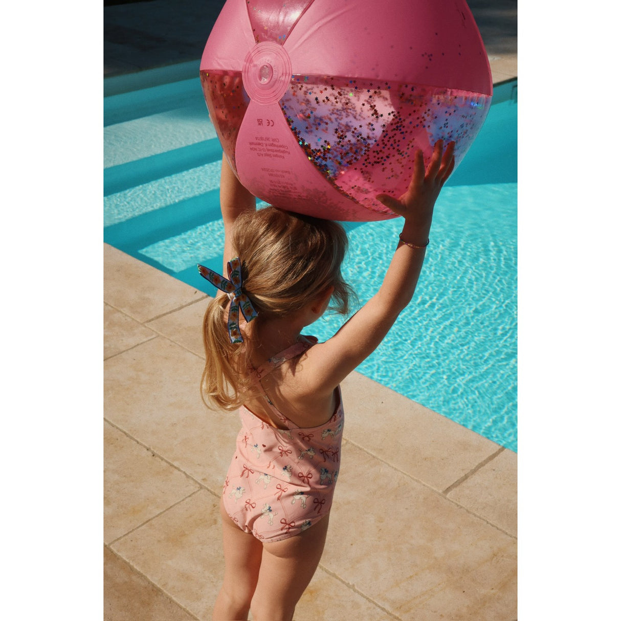 Konges Sløjd Transparent Pink Transparent Strand Bold