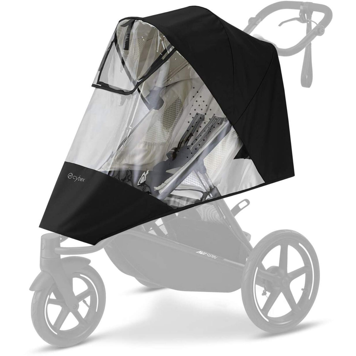 Cybex Transparent Avi Spin Regnslag