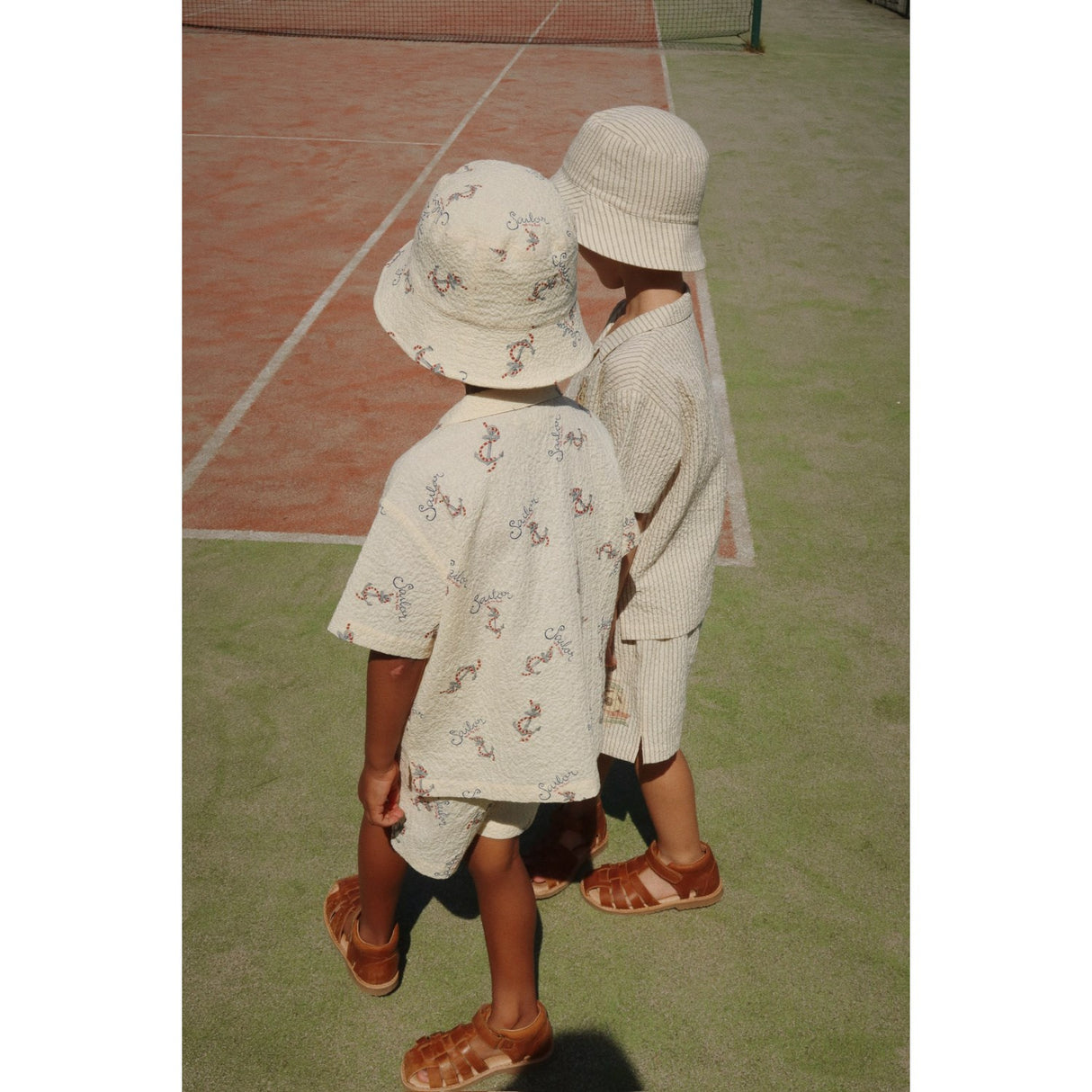 Konges Sløjd Stripe Bluie Elliot Bøllehat GOTS