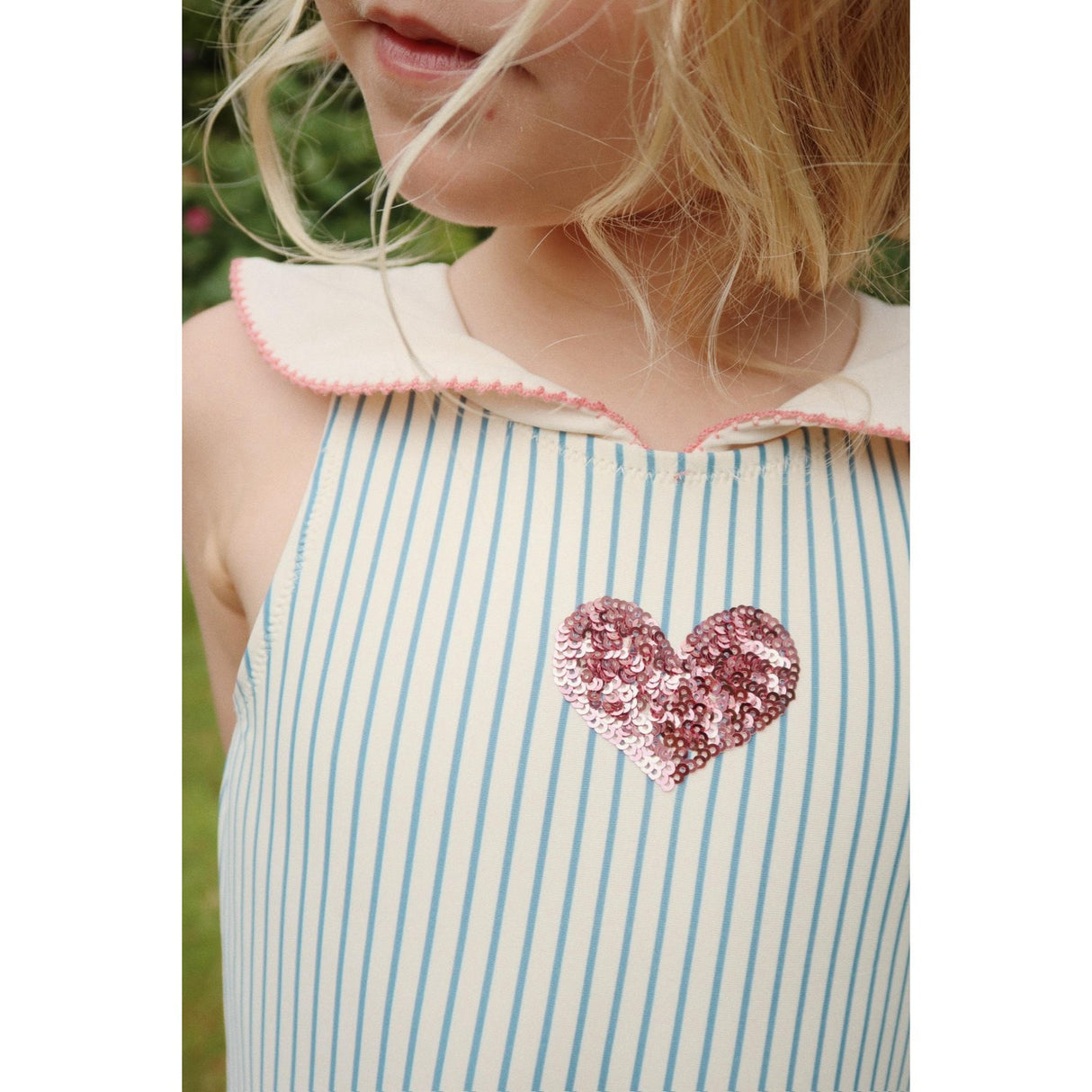 Konges Sløjd Blue Stripe Gina Badedragt Grs