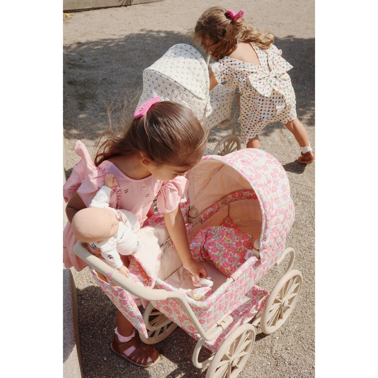 Konges Sløjd Rose Anglaise Minnie Dukke Barnevogn