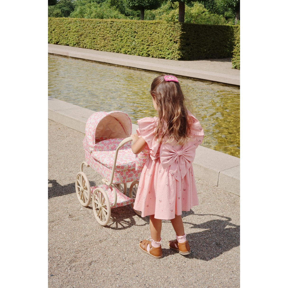 Konges Sløjd Rose Anglaise Minnie Dukke Barnevogn