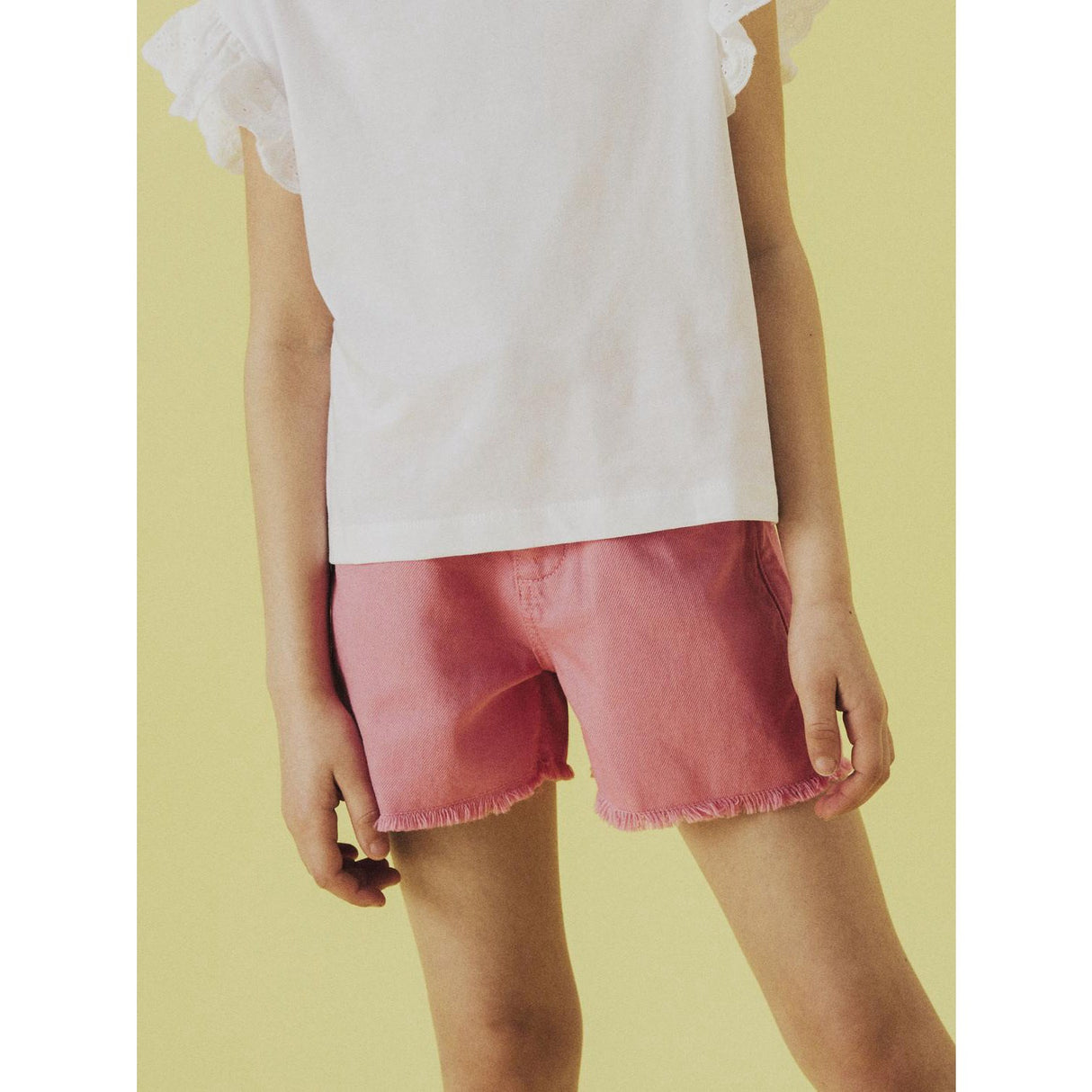 Name It Aurora Pink Nkfrose Mom Twi Shorts 3248-Tw Tb