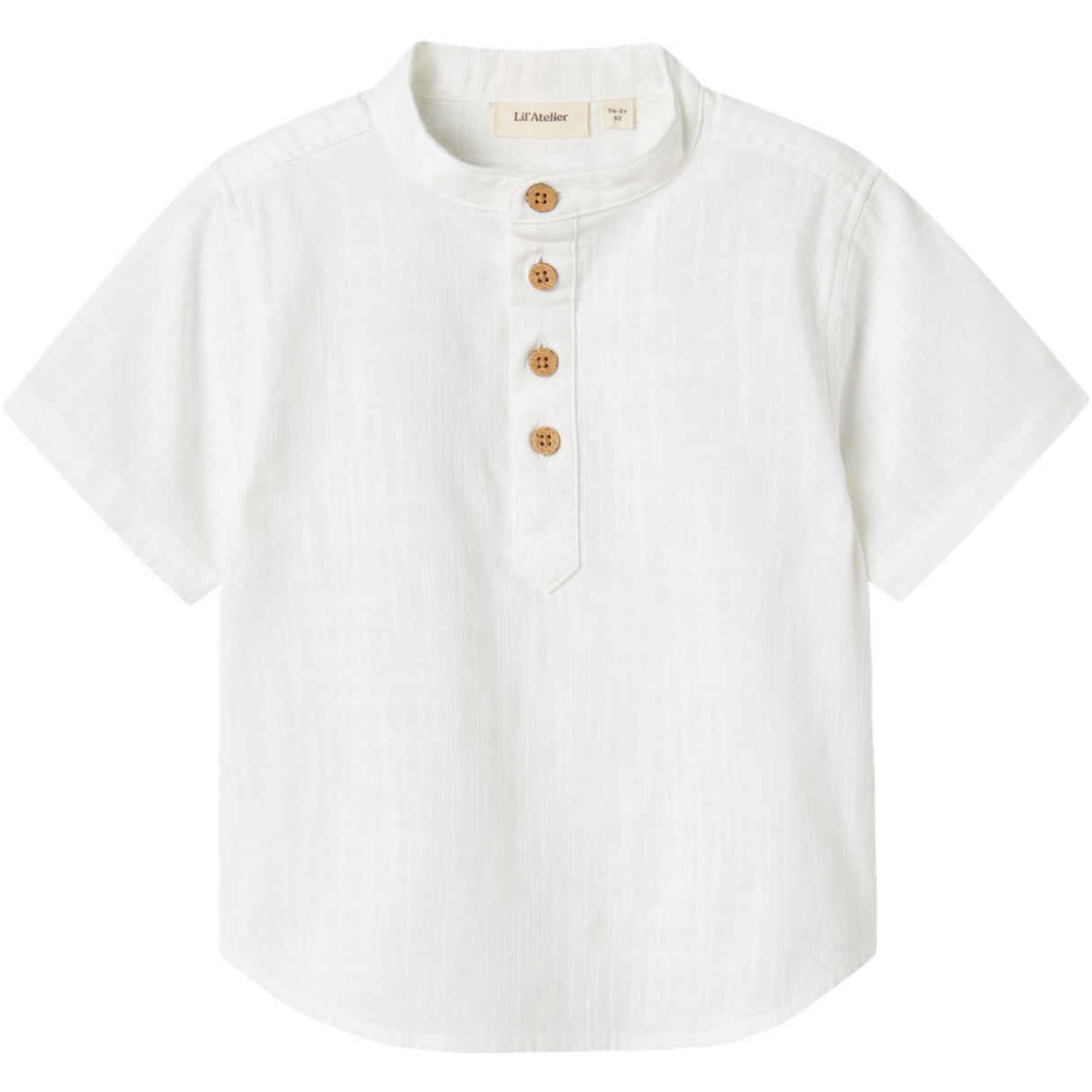 Lil'Atelier Coconut Milk Nmmhugo Ss Loose Skjorte Lil