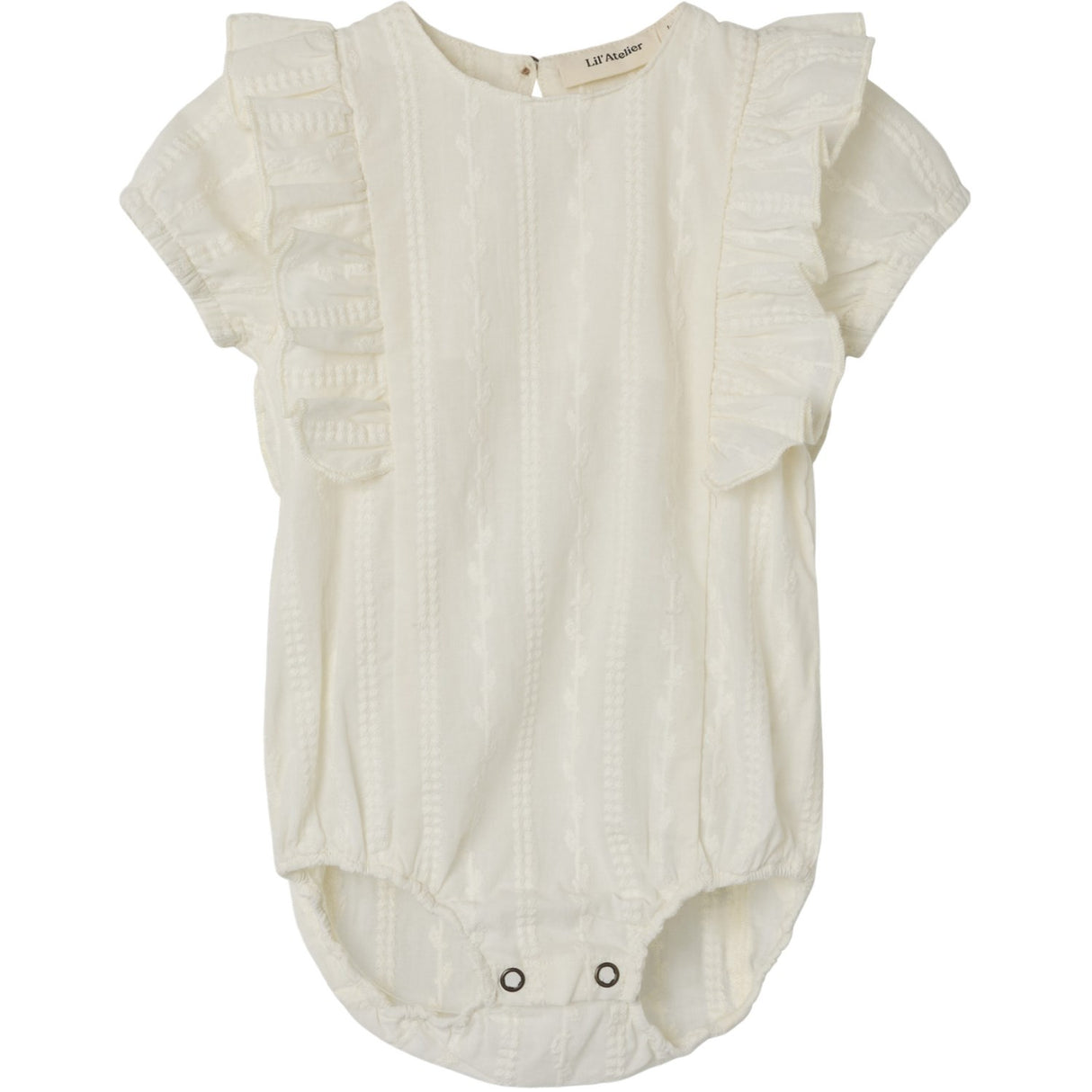 Lil'Atelier Coconut Milk Nbfjazelle Ss Loose Body Skjorte Lil