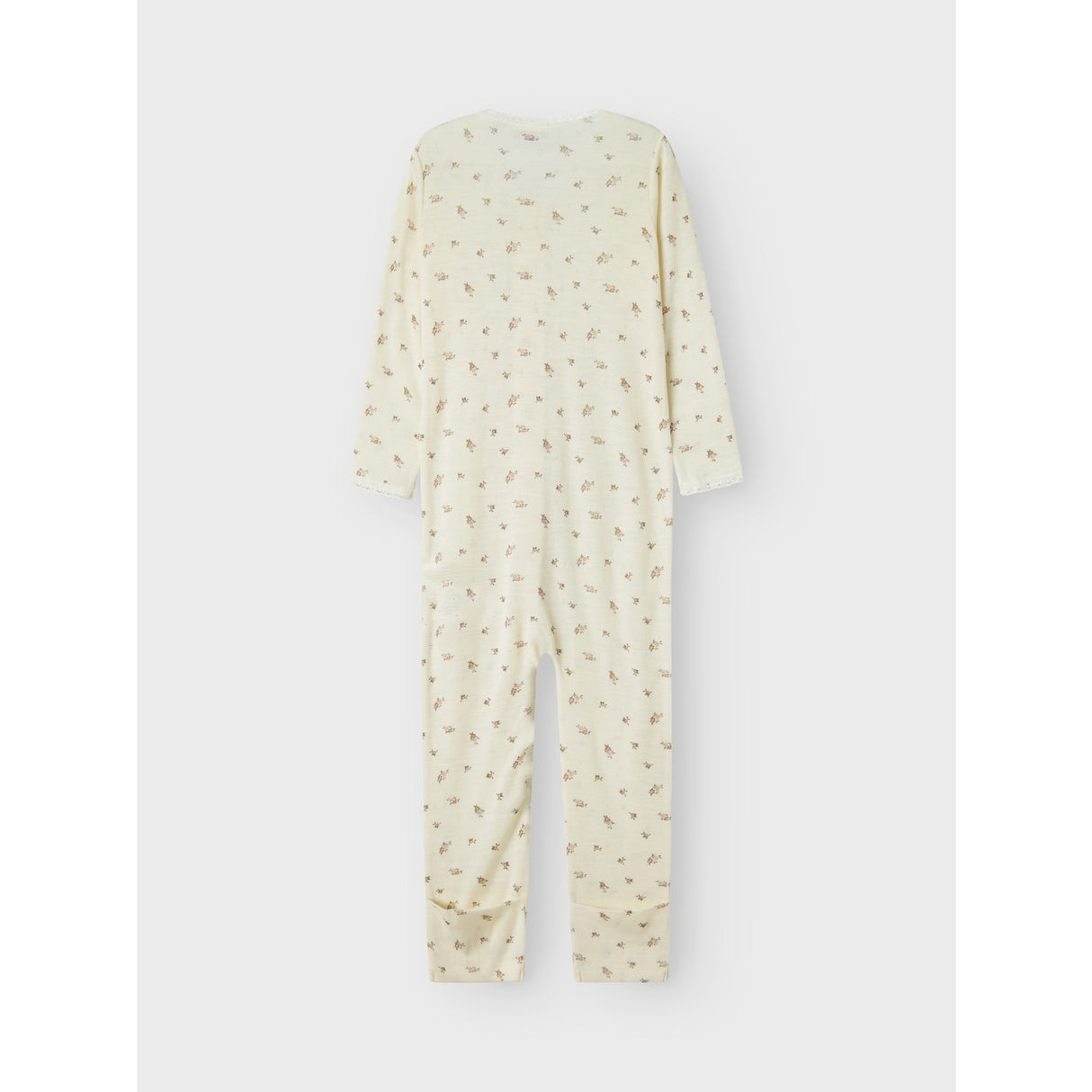 Name It Snow White Small Flowers Nmfwang Uld Needle Natdragt