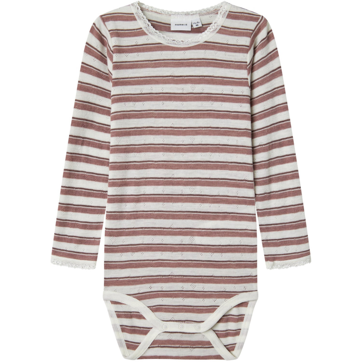 Name It Antler Snow White Nmfwang Uld Needle Ls Body