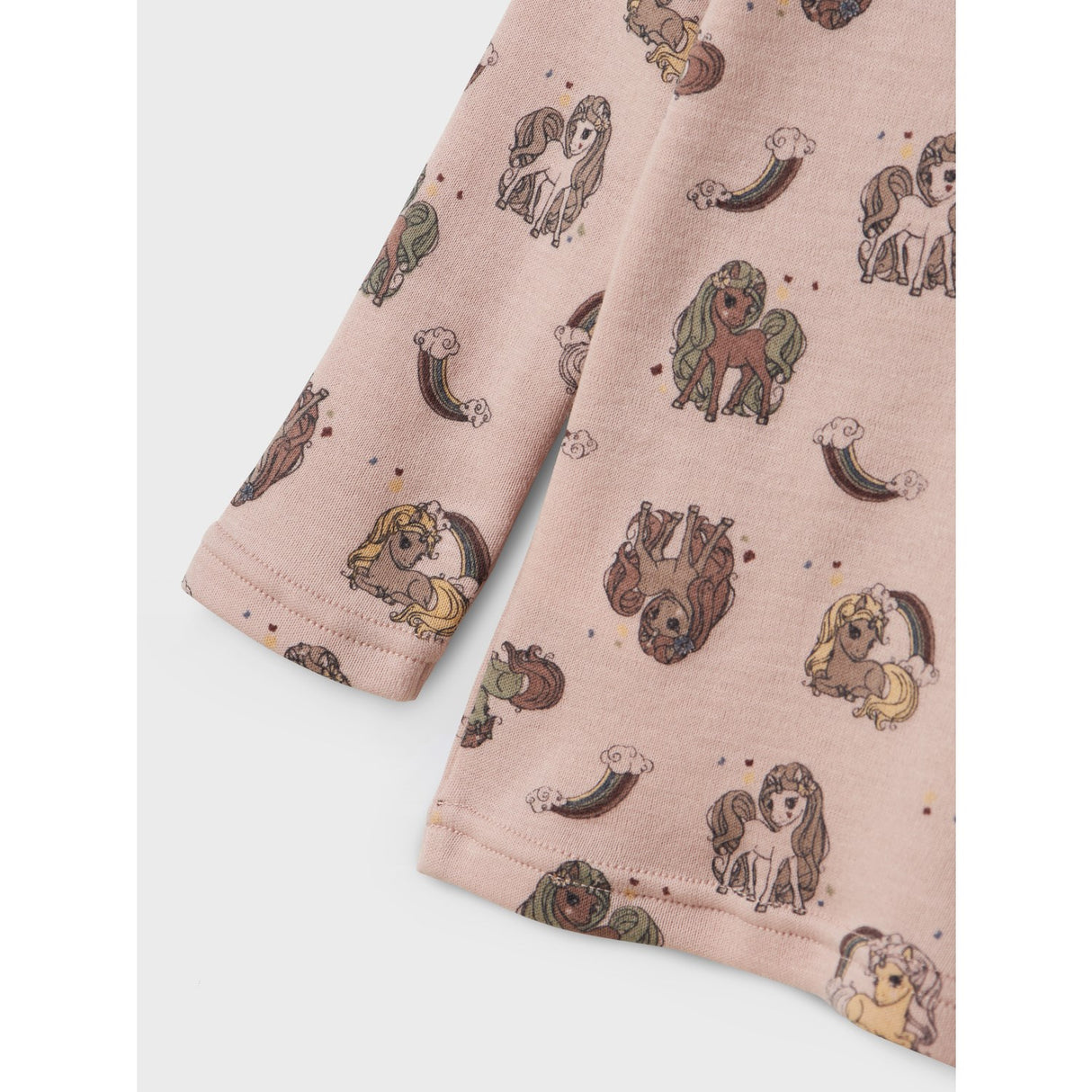 Name It Shadow Gray Unicorn Nmfwillit Uld Ls Top