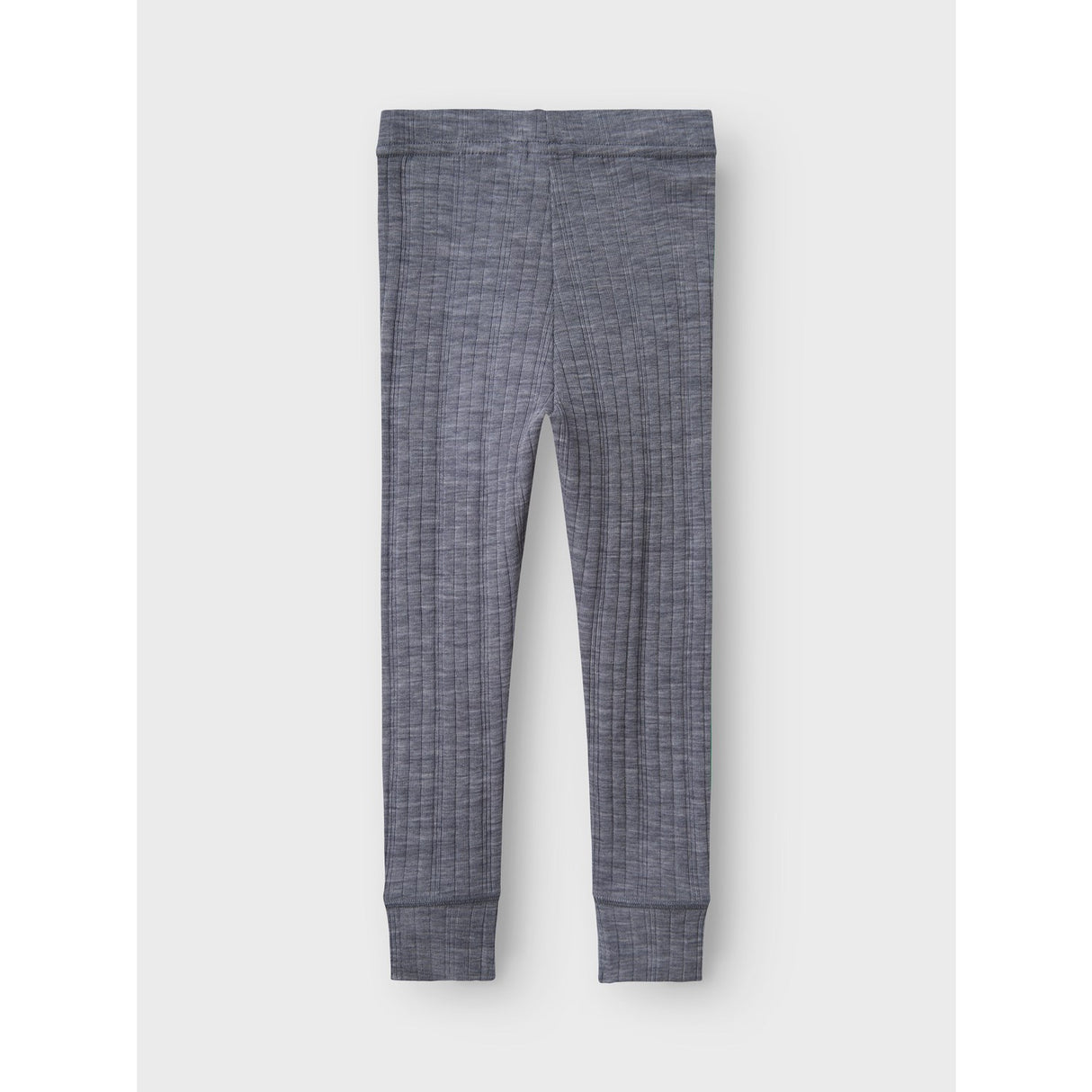 Name It Folkstone Gray Nmmwang Uld Needle Long Johns Solid Noos