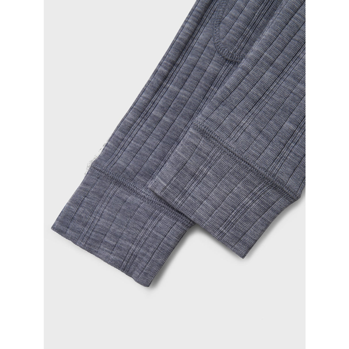 Name It Folkstone Gray Nmmwang Uld Needle Long Johns Solid Noos