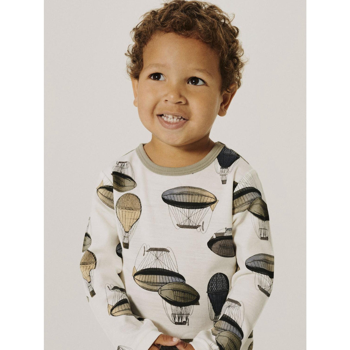 Name It Snow White Air Balloon Nmmwillitus Uld Ls Top Noos