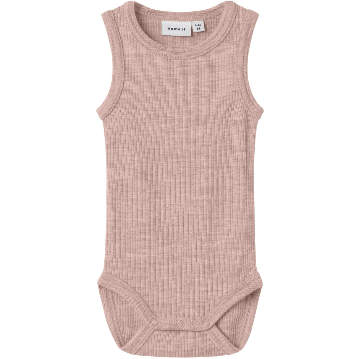 Name It Shadow Gray Nbnwax Uld Rib Tank Body
